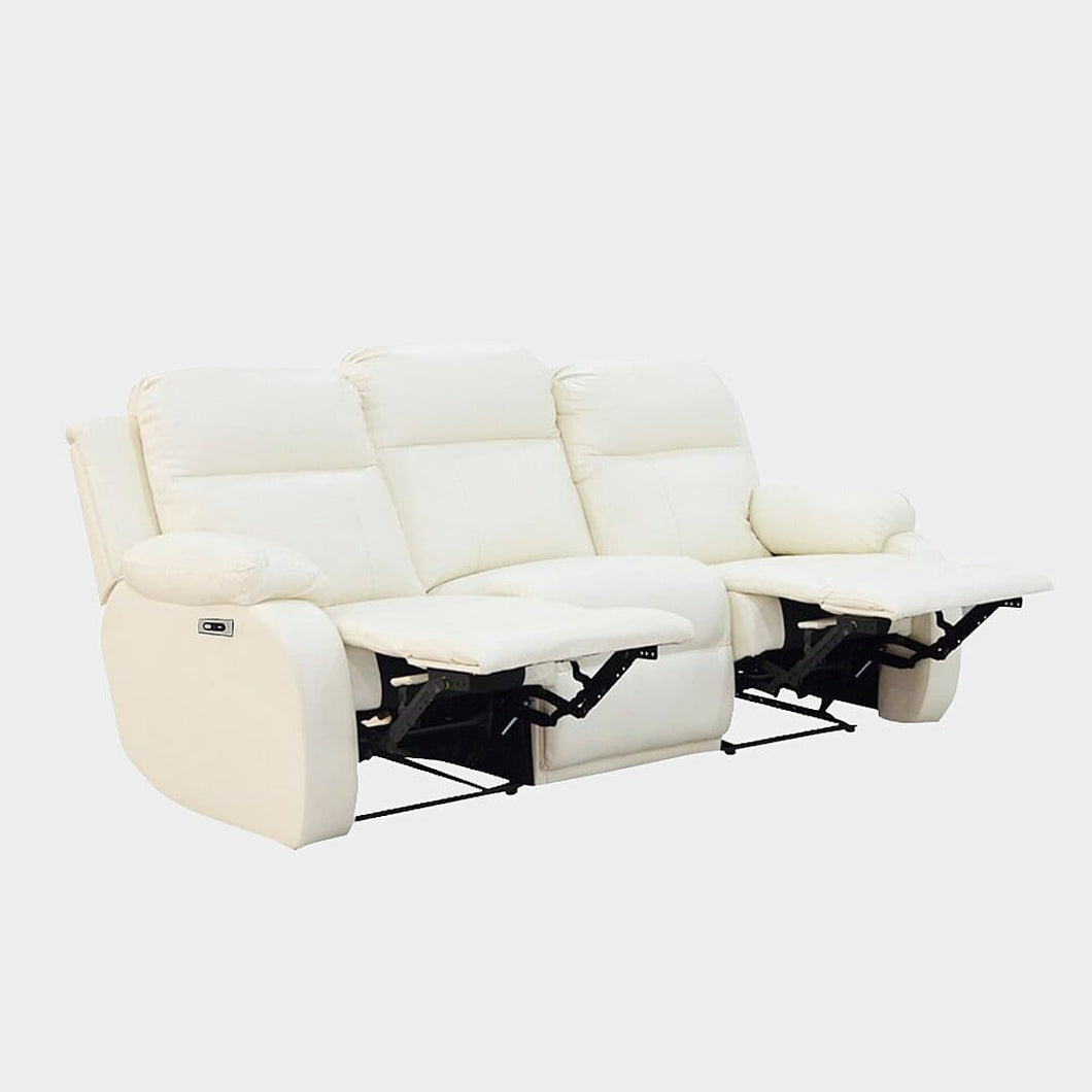 Sofa atlanta 3 puestos. 2 reclinables eléctricos – Select Muebles