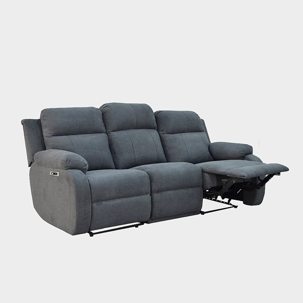 Sofa atlanta 3 puestos 3 reclinables eléctricos – Select Muebles