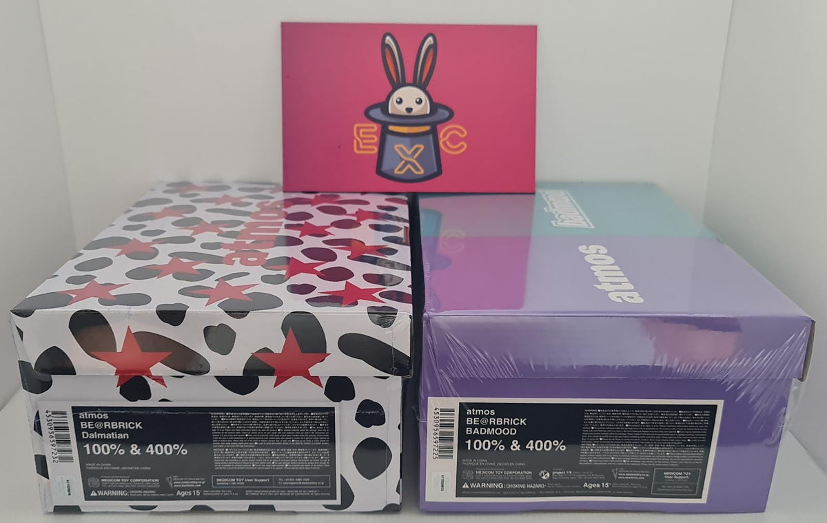 安心価格 BE@RBRICK atmos Dalmatian 100% ＆ 400