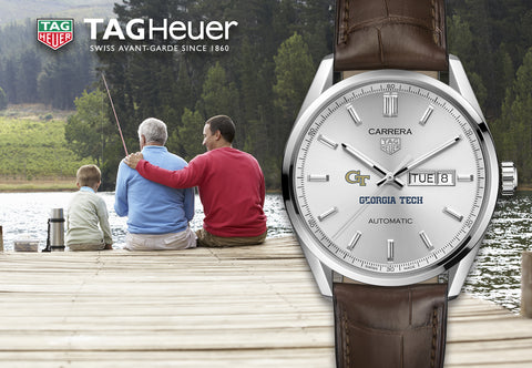 Father, Son, and TAG Heuer