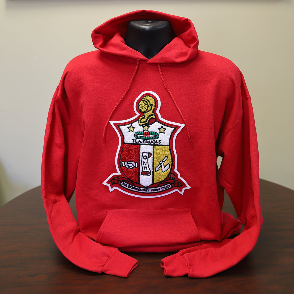 Kappa Hoodie with Old School Chenille Crest