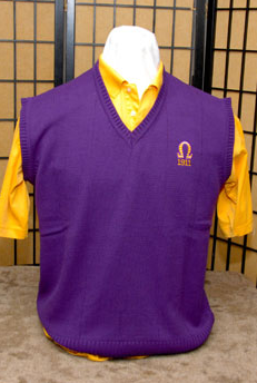 omega psi phi sweater purple vest sweaters shirts