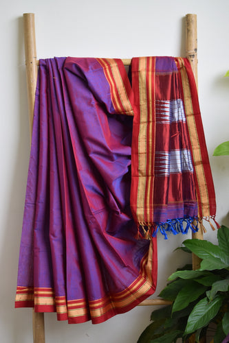 Ilkal Cotton with Silk Checks Saree Multi – Ilkal Sarees – Guledaguadda  Khana's directly form Weavers