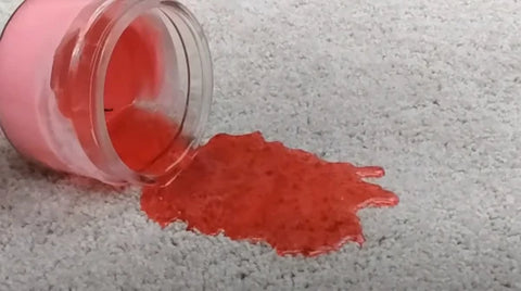 wax spills