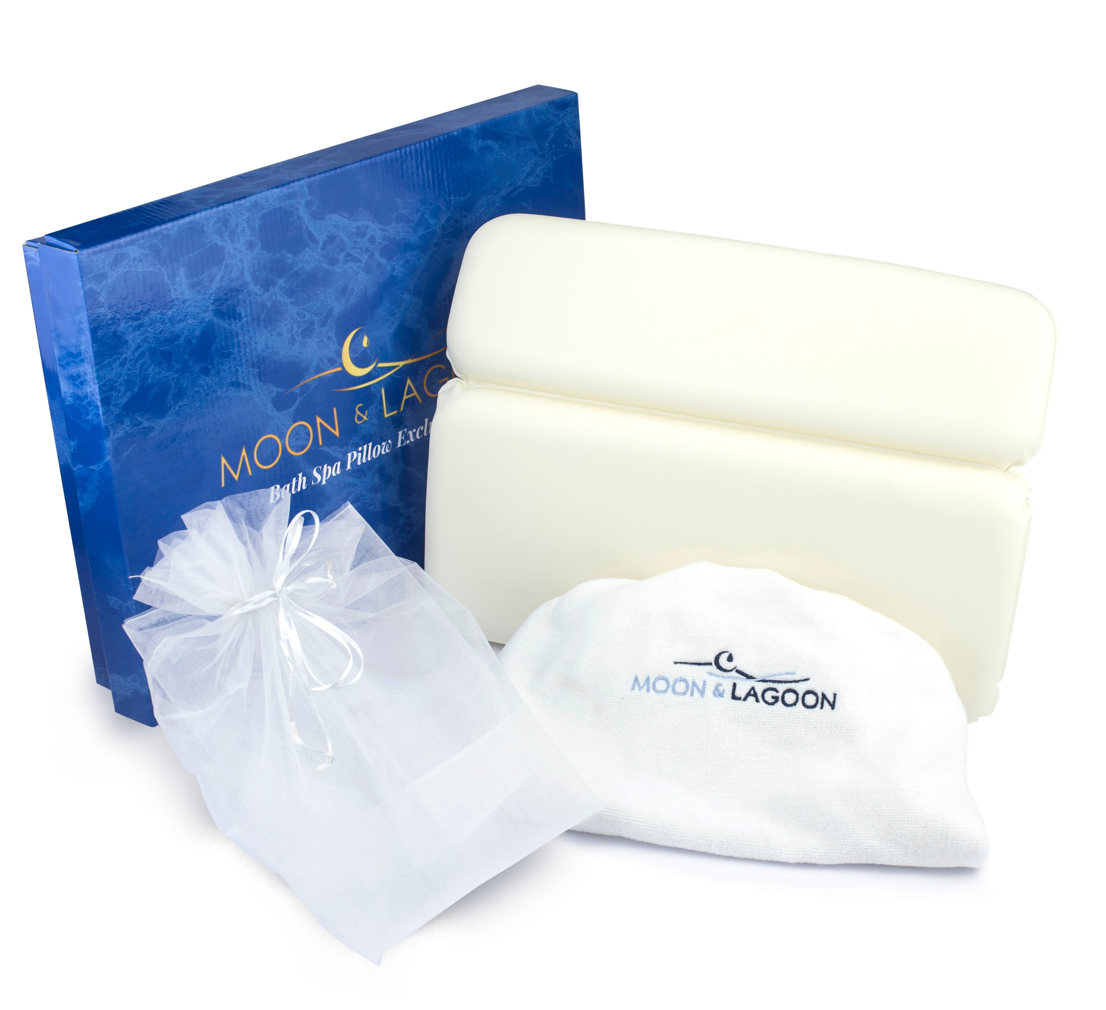 Bath Pillow Gift Set – Moon & Lagoon