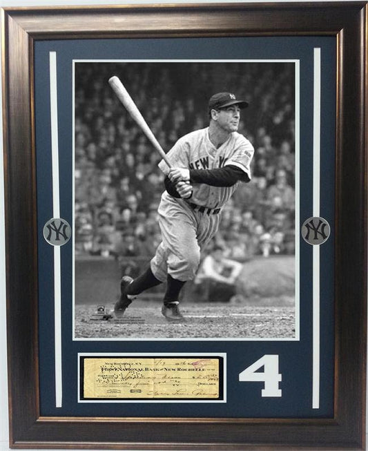 Yogi Berra Meets Babe Ruth New York Yankees 16x20 Custom 