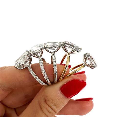Diamond engagement ring USA Hong Kong, wedding ring, proposal ring, modern minimalist diamond rings, ring concierge Hong Kong