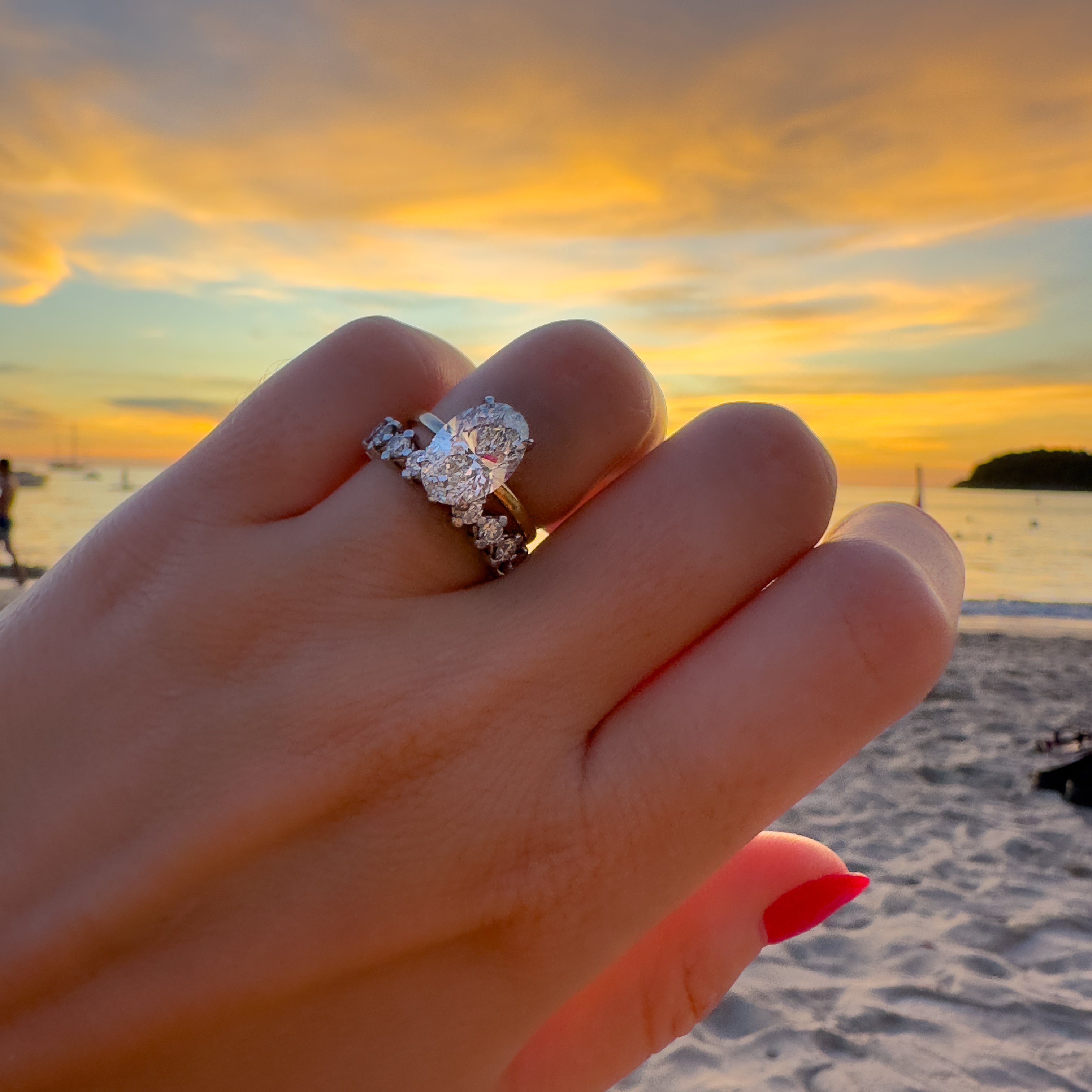 How to stack your engagement ring and your wedding ring, diamond rings, wedding bands, eternity ring with diamonds