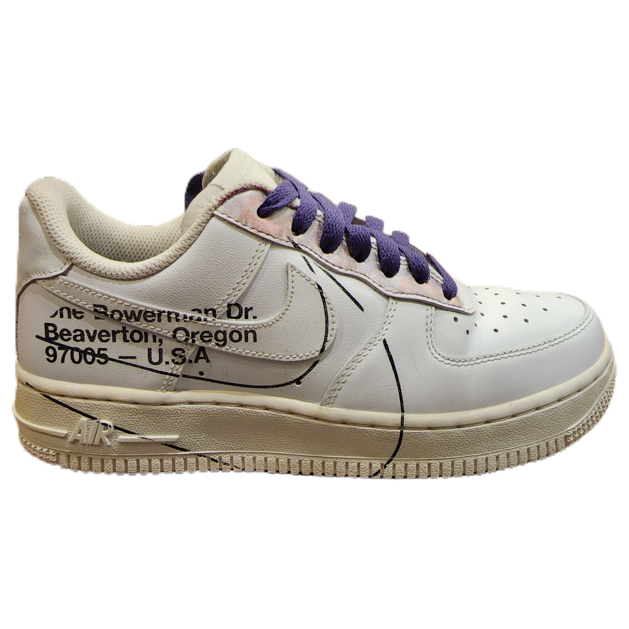 NTWRK Picks - Nike Off White - Campus Exclusive Air Force 1 - Size 6