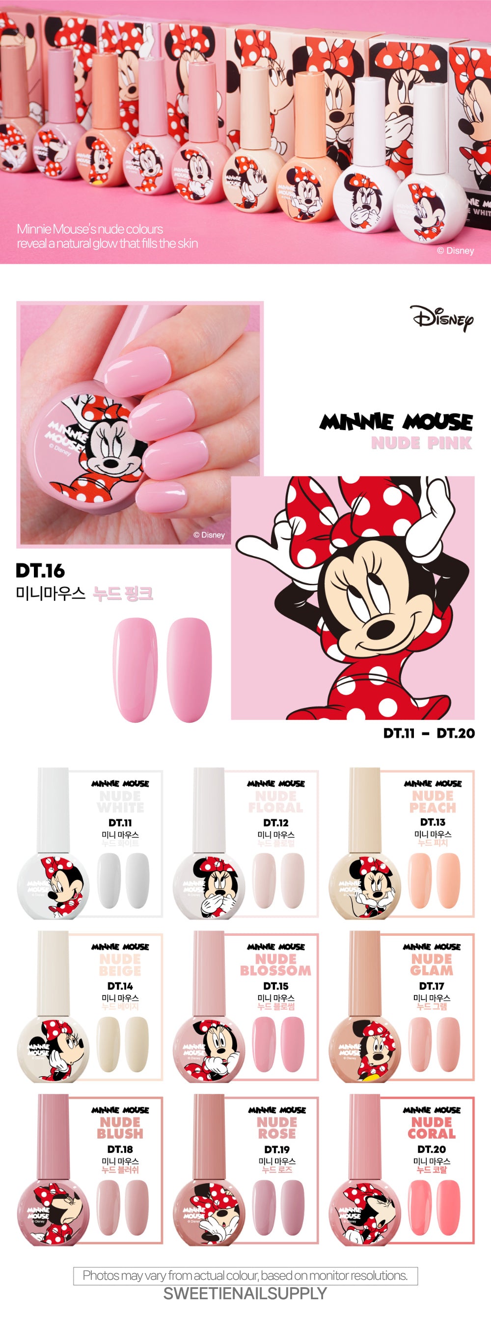 DGel Disney Nail Sticker (5 types)