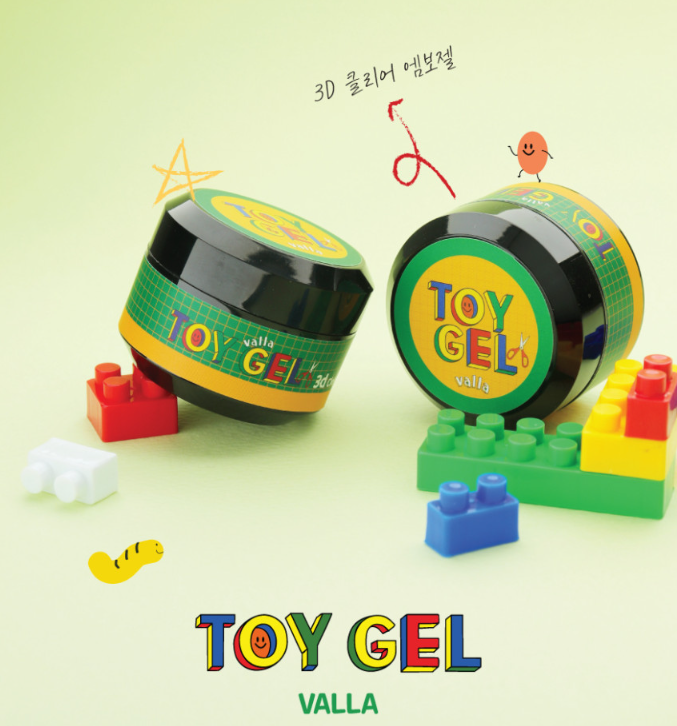 Image of VALLA Toy Gel 3D Clear Clay/Embossing Gel