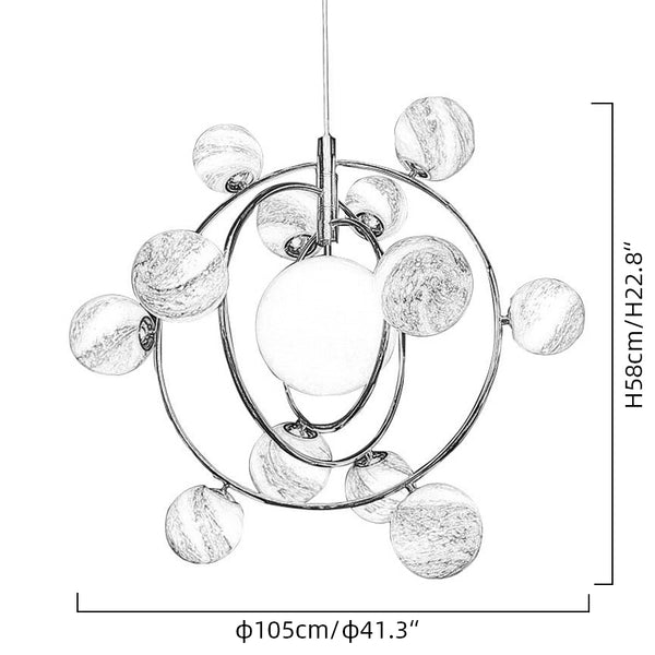 Creative Designer Planet Chandelier