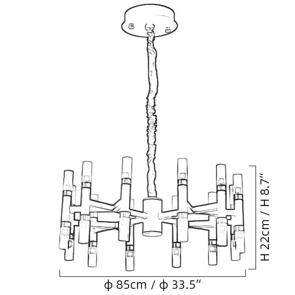 Molecular Chandelier