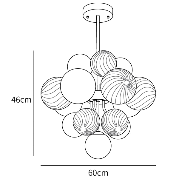 Pallocino Chandelier