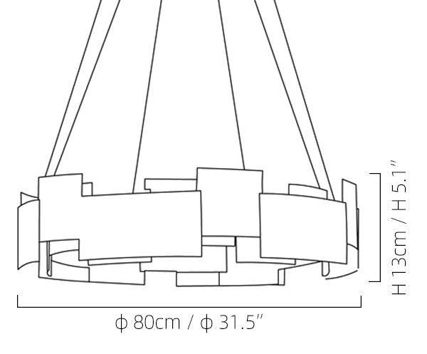 Kichler Oval Chandelier