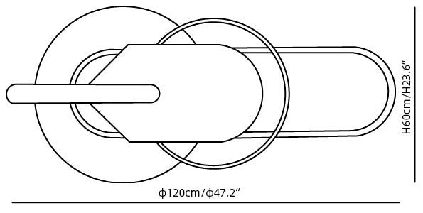 Round and Oval Wall Lights