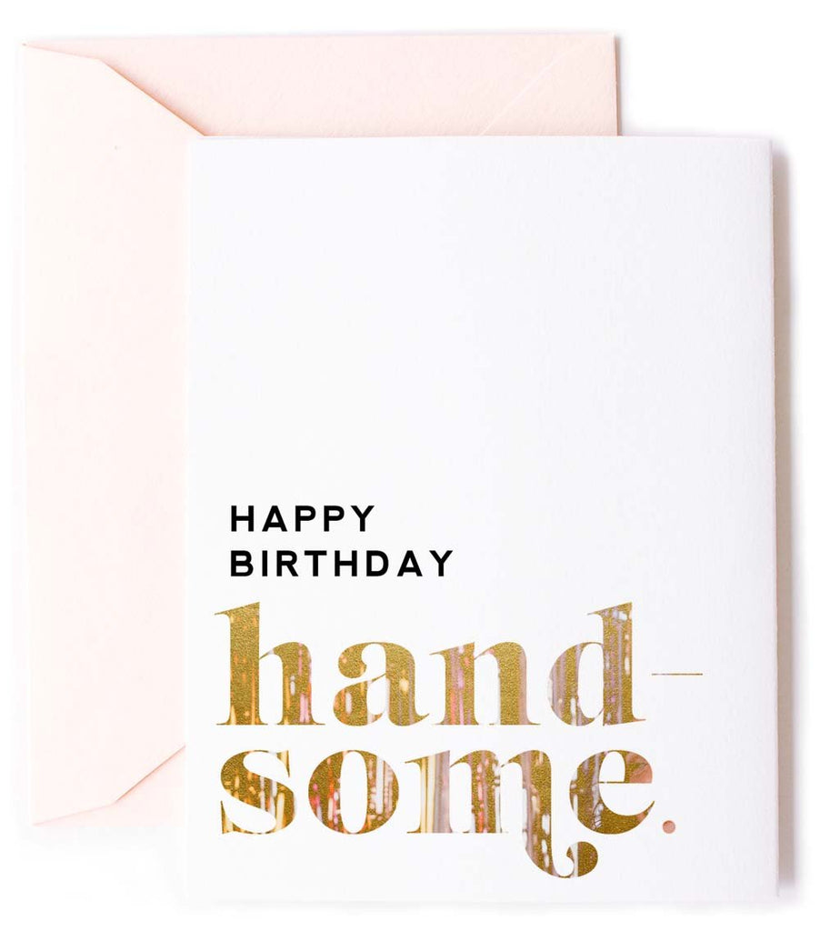 Happy Birthday Gorgeous - Stylish Birthday Card for Friends