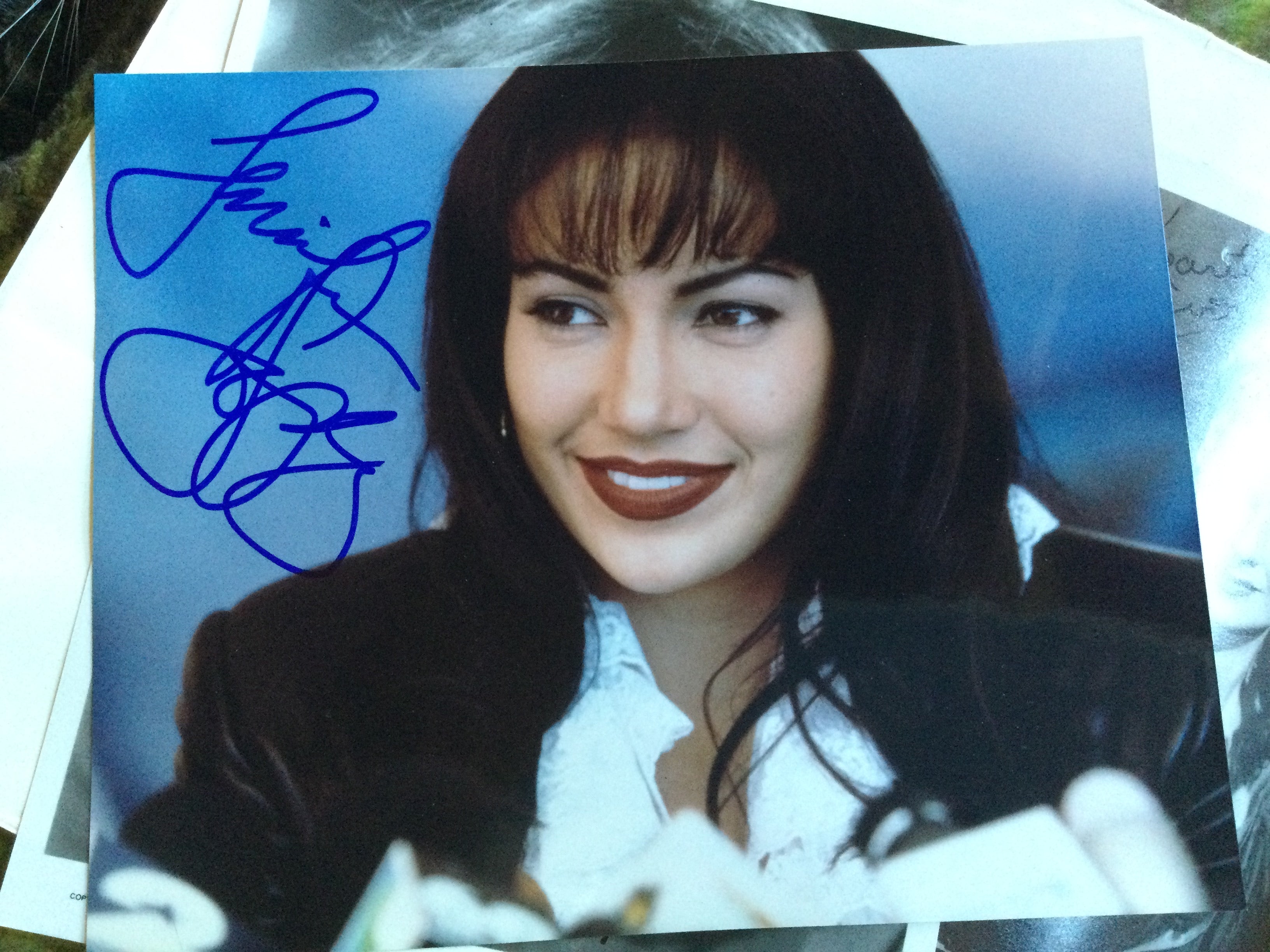 Jennifer Lopez Autograph Williamsburg Nostalgia Fest 