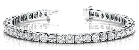 Vida Round Diamond Tennis Bracelet 1.50 carat Available in 18ct white gold, 18ct yellow gold, 18ct rose gold and platinum