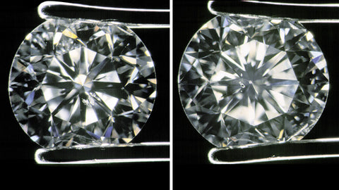 Diamond clarity compared 