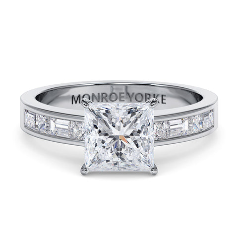 Grazia - Princess Cut Diamond Engagement Ring
