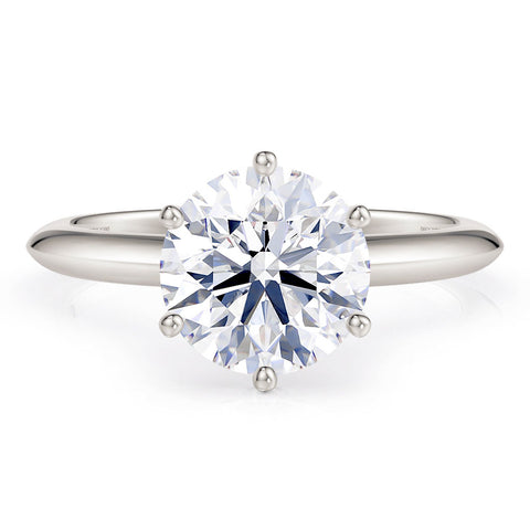 Love - 2.00 Carat Lab Grown Diamond Ring in a Solitaire setting