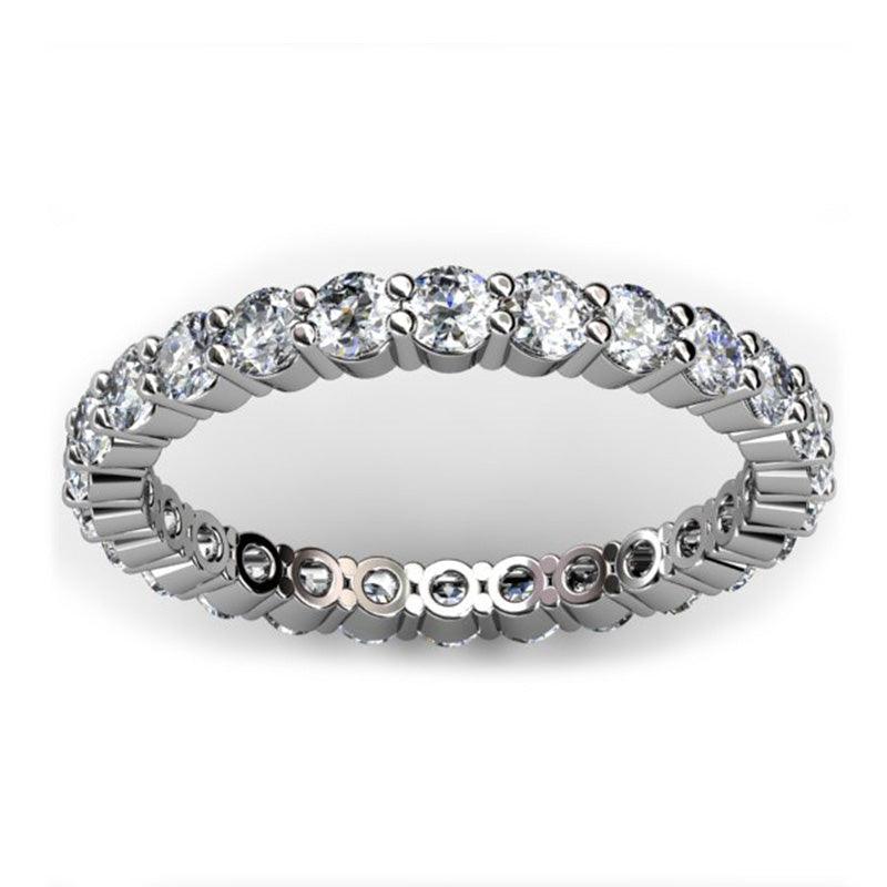 Eternity Rose Gold Diamond Wedding & Anniversary Ring 1.40ct