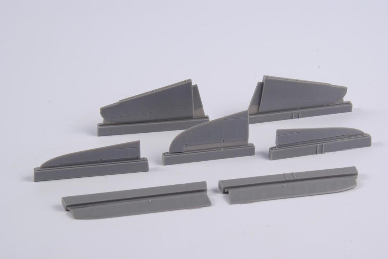 CMK 1/48 CMK J2M3 Raiden (JACK) Control surface set for Hasegawa kit Resin