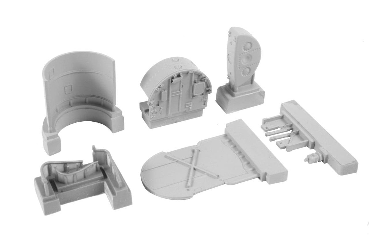 CMK 1/48 CMK Tempest Fuselage Fuel and Oil Tanks Resin