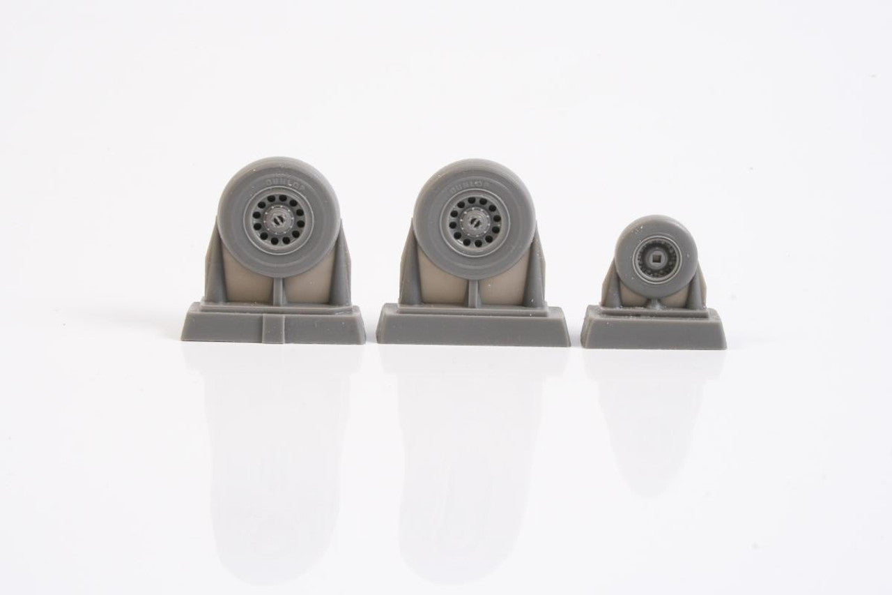 CMK 1/48 CMK Sea Vixen  Wheels Set for Airfix kit Resin