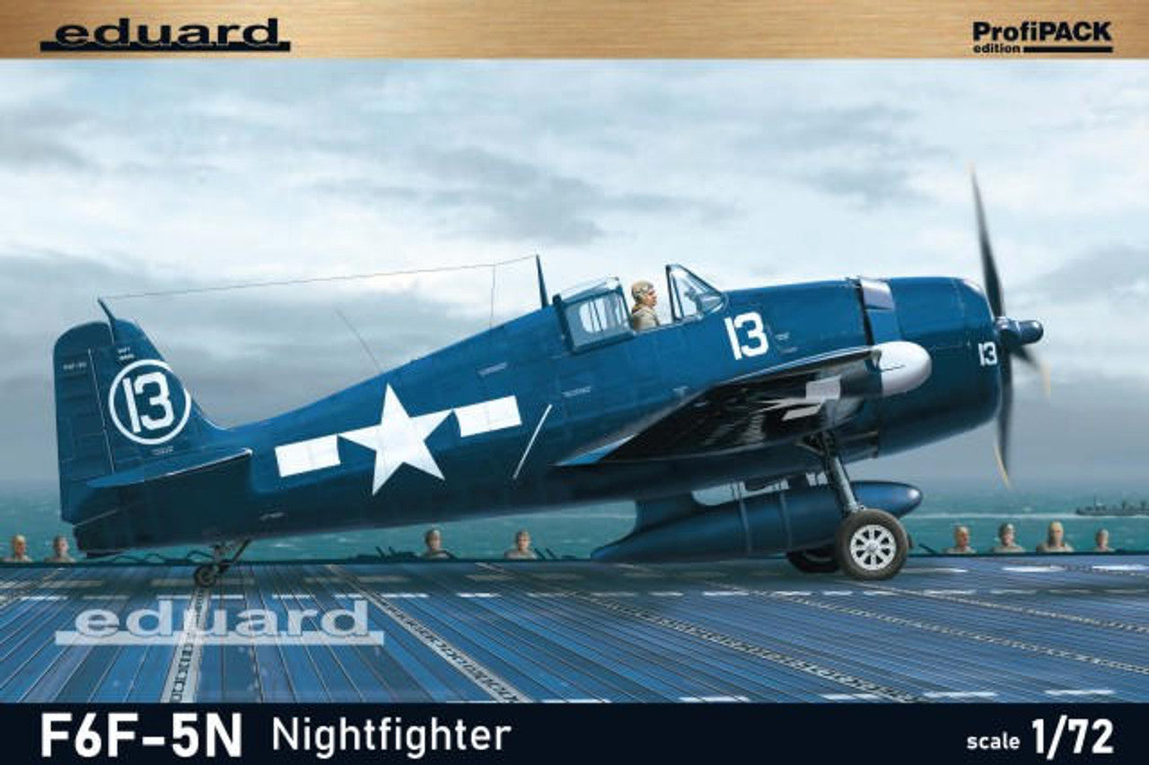 Eduard 1/72 F6F3/5N Nightfighter (Profi-Pack Plastic Kit)