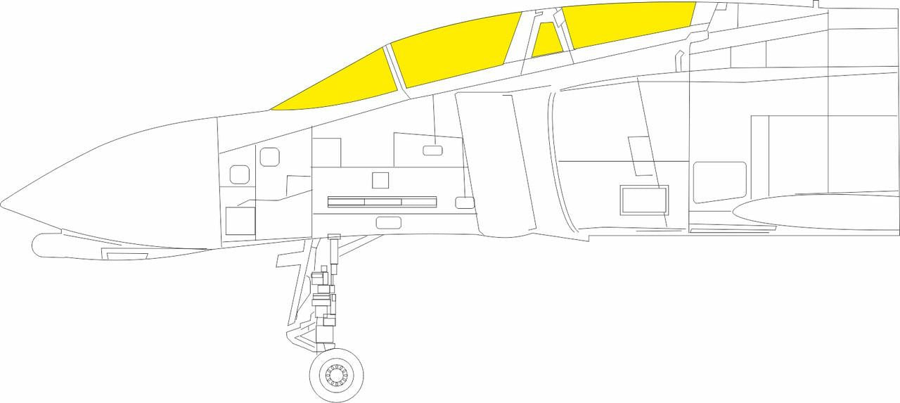 Eduard 1/48 Eduard F-4C TFace Mask for HOBBY 2000 / ACADEMY