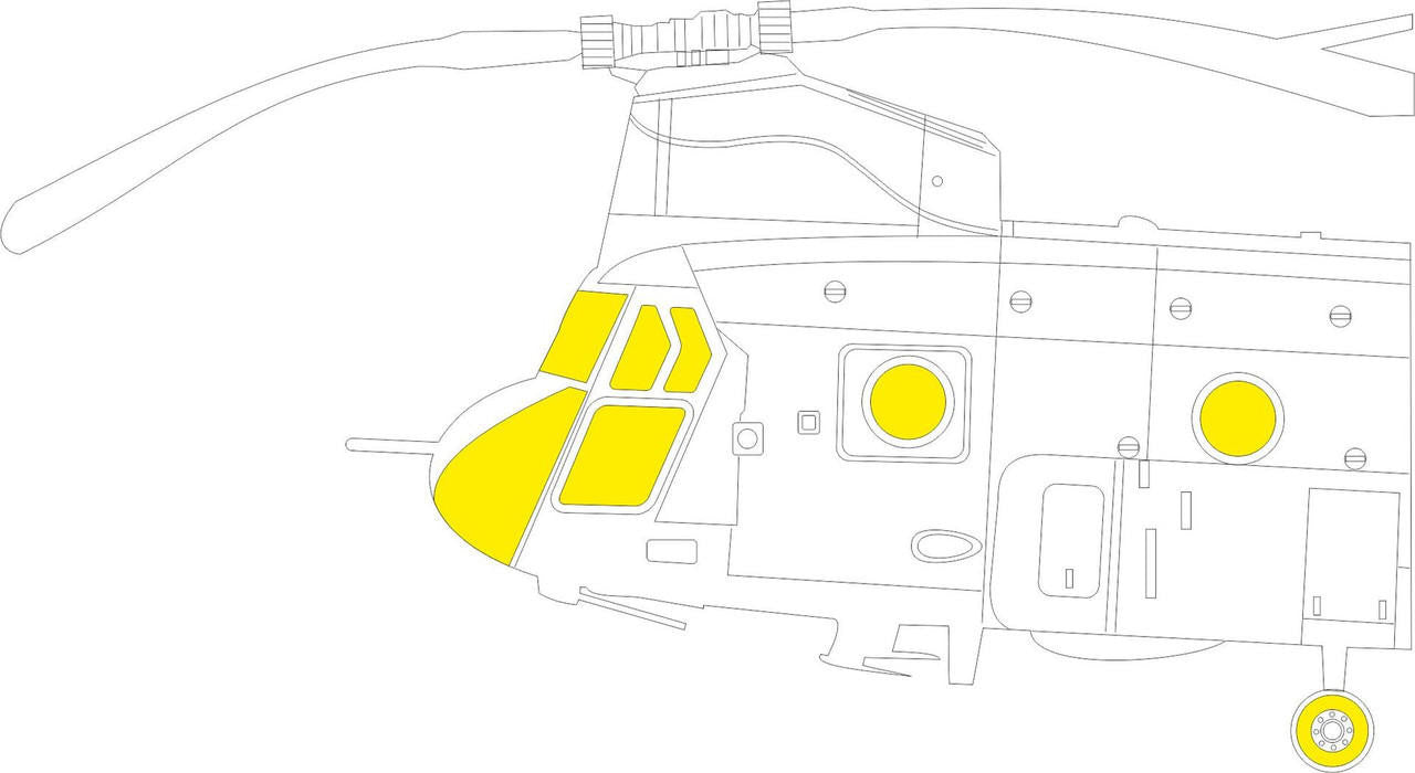Eduard 1/48 Eduard Mask CH47A for HBB