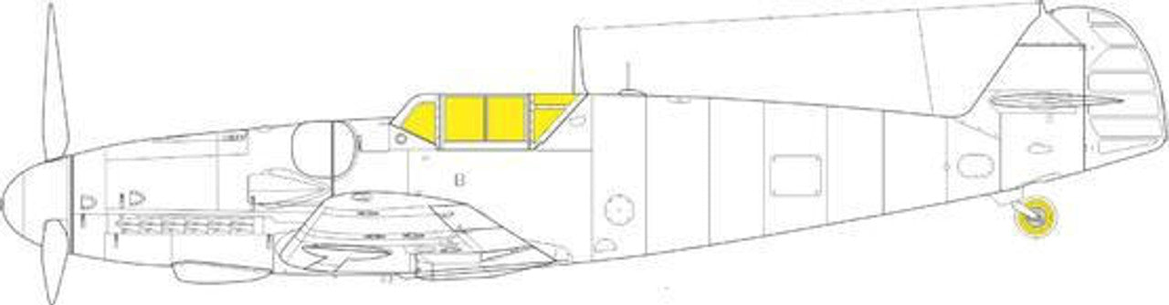 Eduard 1/32 Eduard Mask Bf 109G-2/4 for Revell
