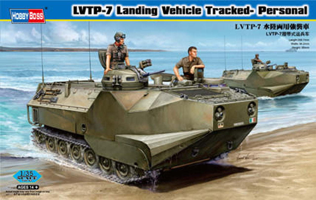 Hobby Boss 1/35 Hobby Boss LVTP-7 Landing Vehicle Tracked Personnel - HY82409