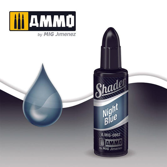 Ammo by Mig Jimenez Night Blue Shader AMIG0862