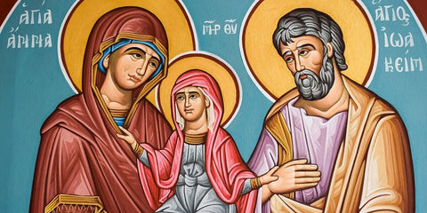 The story of Saint Joachim, the father of the Virgin Mary
