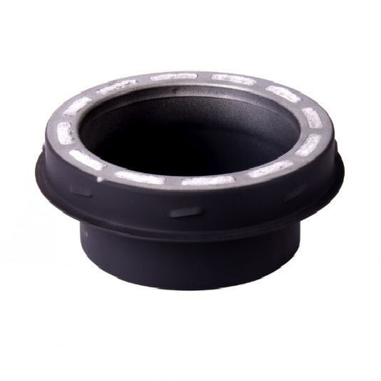 Stove Adapter for 6 Diameter Single Wall Black Stove Pipe