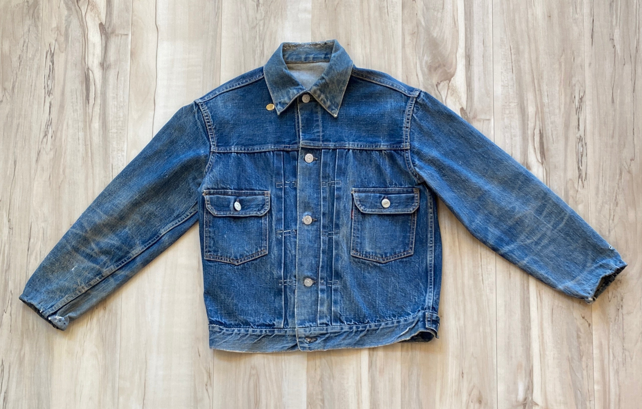 Levi's 1950s Original 507xx Denim Jacket Size XS/S – Western Tribe 西部落