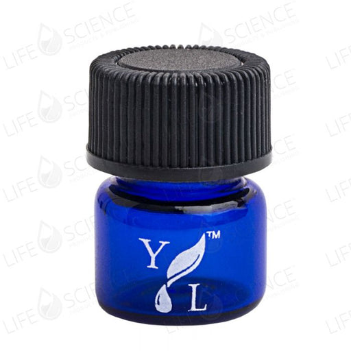 1 ml metalli koboltin sininen pullo tippalukolla (12-pack) YL logolla --  Kauppa Tarotpuoti