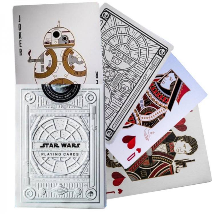 Star Wars WHITE - Silver Special Edition - Light Side - Theory11 -- Kauppa  Tarotpuoti