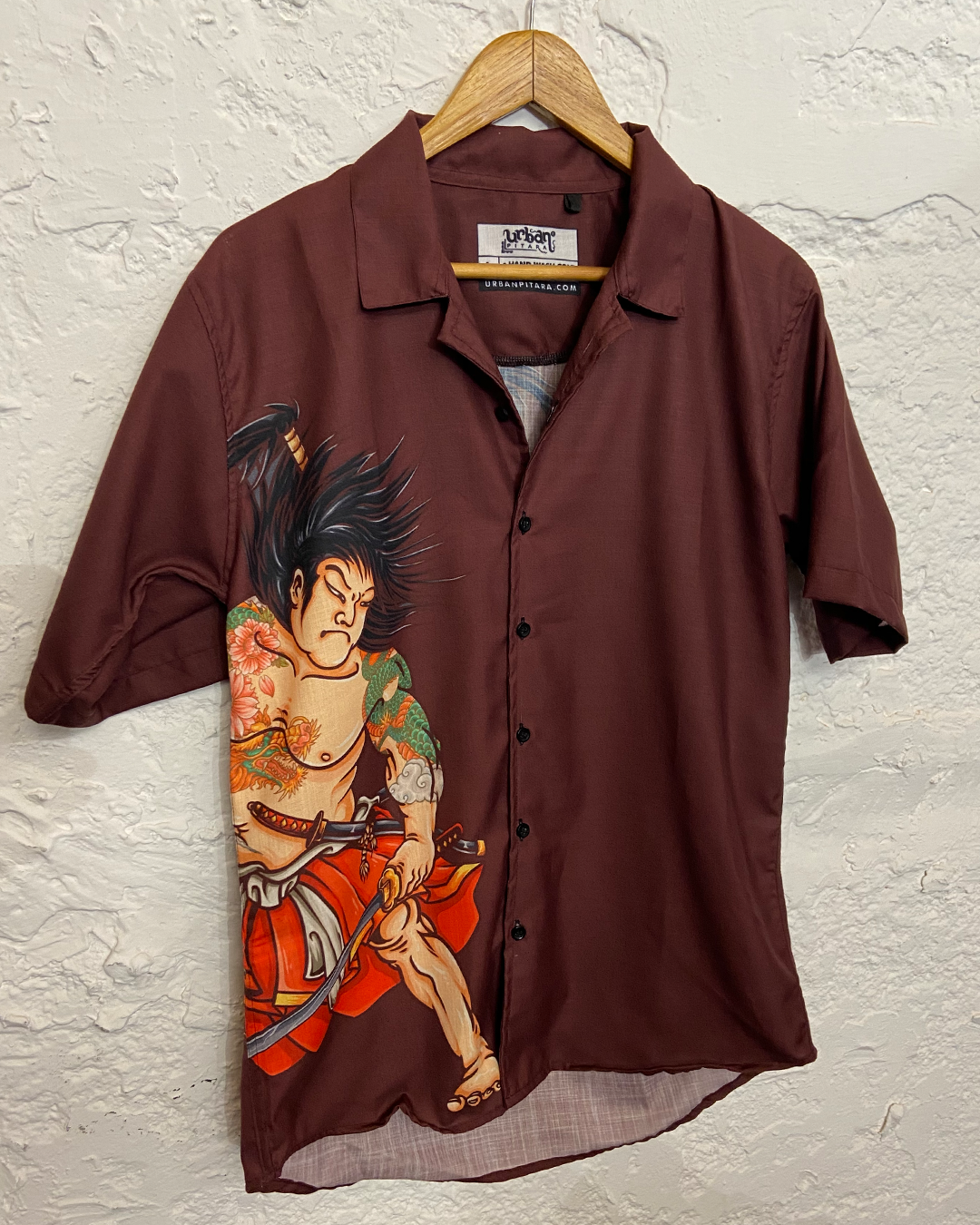 Samurai Shirt  URBANPITARASTORE