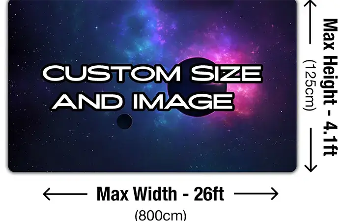 custom size mouse pad