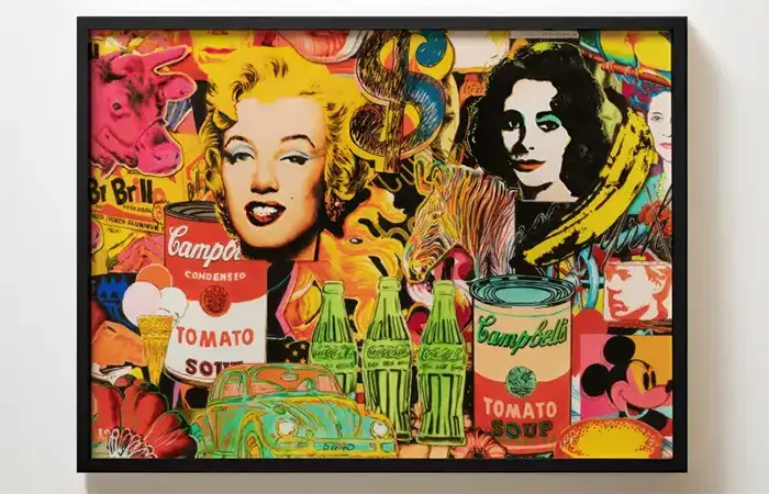 pop art canvas