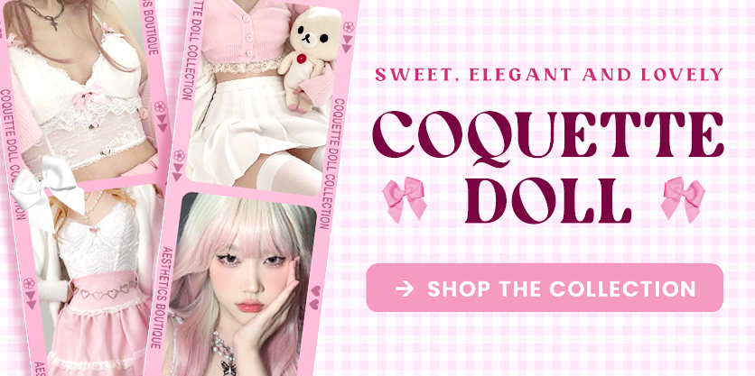 coquette dollette aesthetic outfit