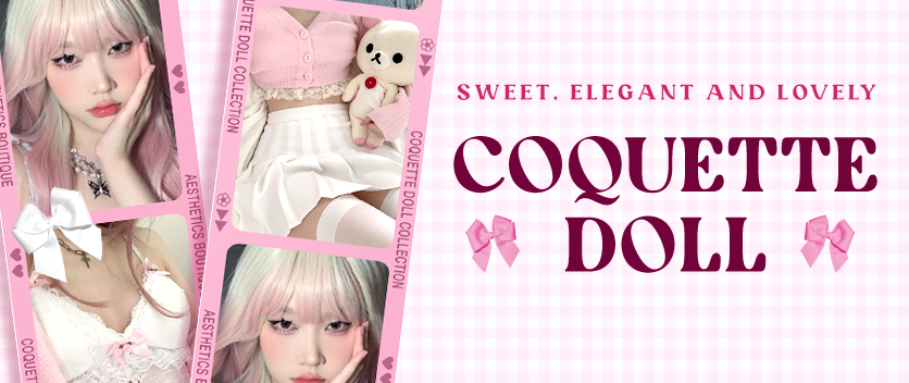 coquette dollette aesthetic outfit