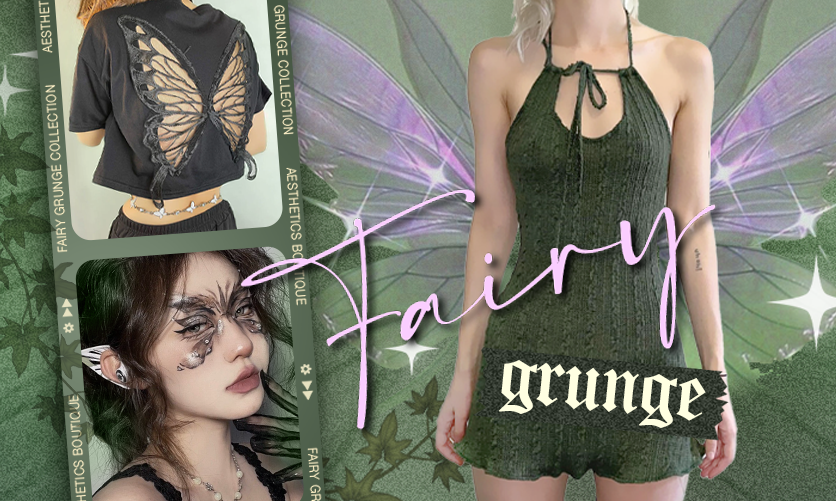 fairy grunge aesthetic outfit