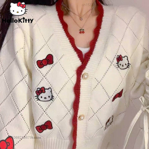 Hello Kitty Knitted Sweater