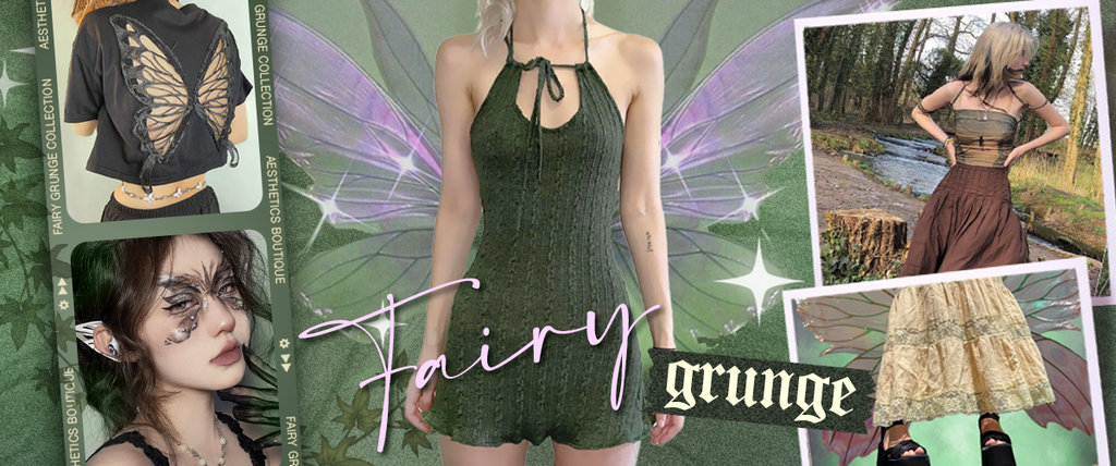Fairy Grunge Aesthetic: A Magical Take on Grunge Style – Aesthetics Boutique