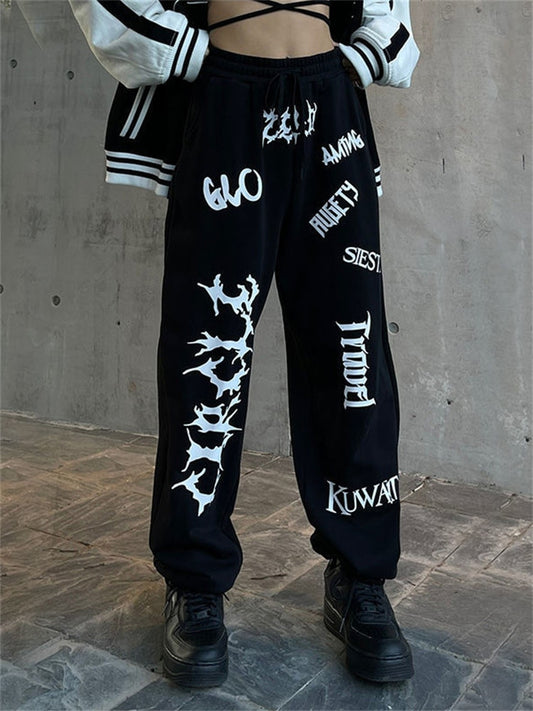 eGirl Goth Baggy Pants – Aesthetics Boutique